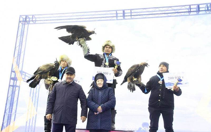 В Казахстане выбирали лучших беркутчи. Фото: Акимат Астаны