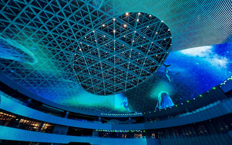 В Китае открылся музей в виде гигантского космического корабля. Фото: t.me/truekpru