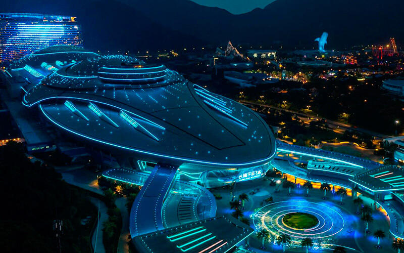 This Is The World’s Largest Indoor Marine Science Park, And It Looks Like An Alien Spaceship. Images | t.me/truekpru