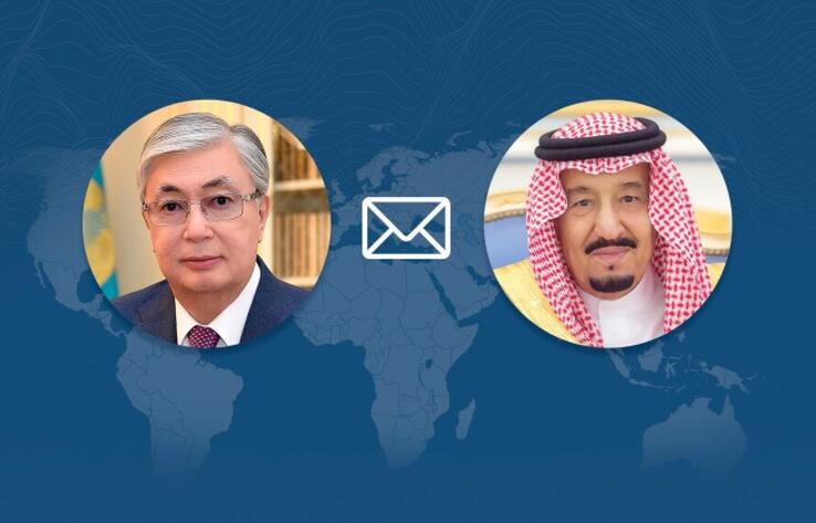 Президент Казахстана направил телеграмму поздравления королю Саудовской Аравии