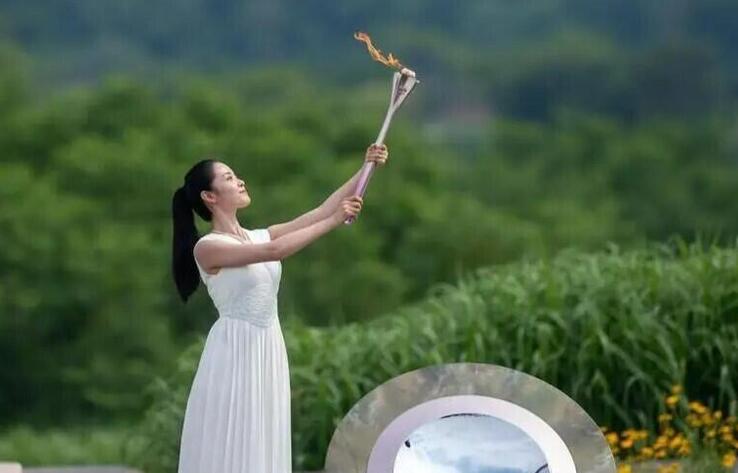 Қазақстан құрамасы Ханчжоуда Азия ойындары-2022 ашылуына қатысты