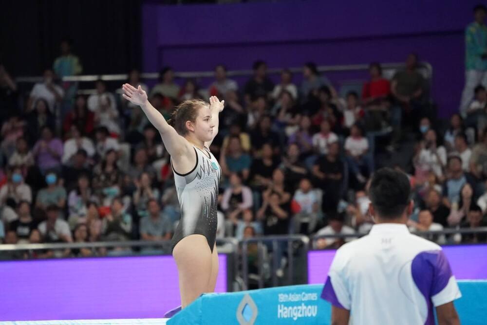 Казахстанская гимнастка завоевала бронзу на Азиатских играх