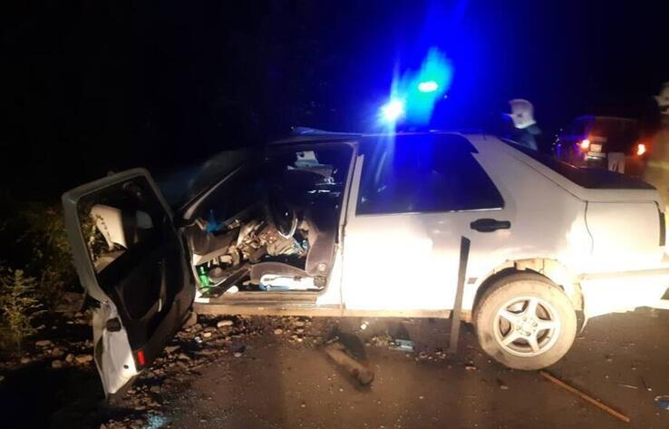 Жетісу облысында соңғы екі тәулікте жол апатынан бес адам қайтыс болды