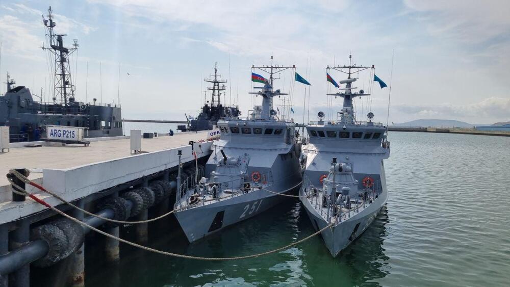 На острове Боюк Зиря пройдет казахстанско-азербайджанское военно-морское учение "Хазри-2023"