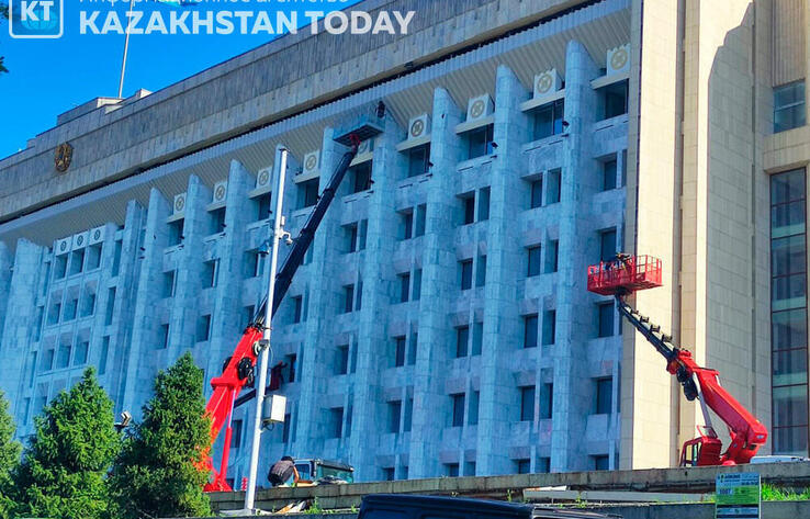 Алматы әкімдігінің ғимараты сәулеттік келбетін сақтай отырып қалпына келтірілді