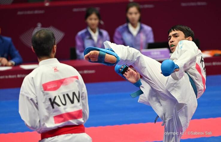 Девятую золотую медаль Казахстана на Азиаде завоевал каратист Кайсар Алпысбай