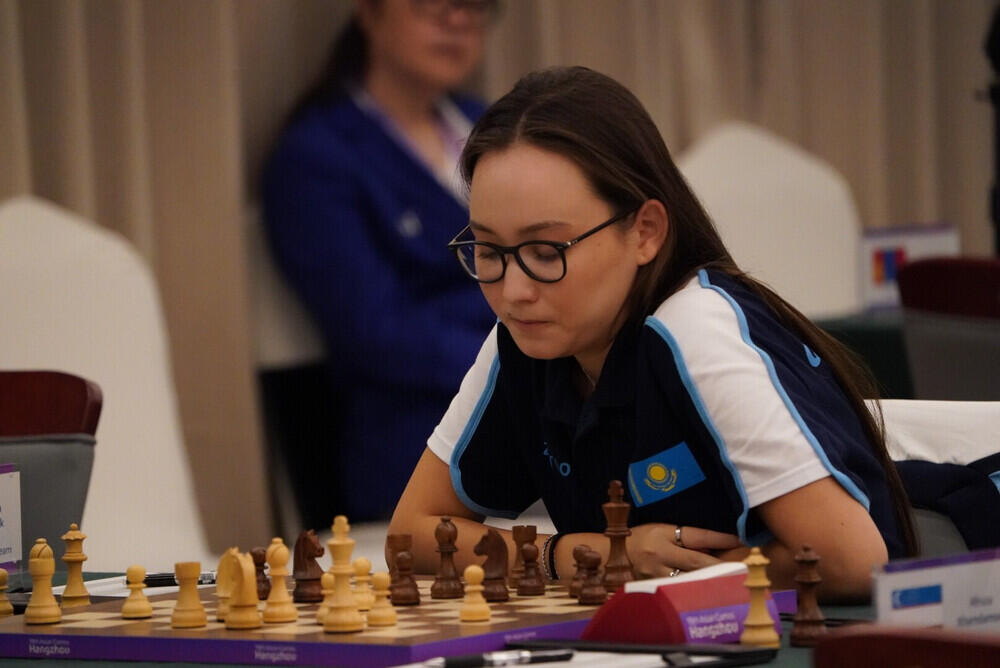 Женская команда Казахстана по шахматам завоевала бронзу на Азиатских играх