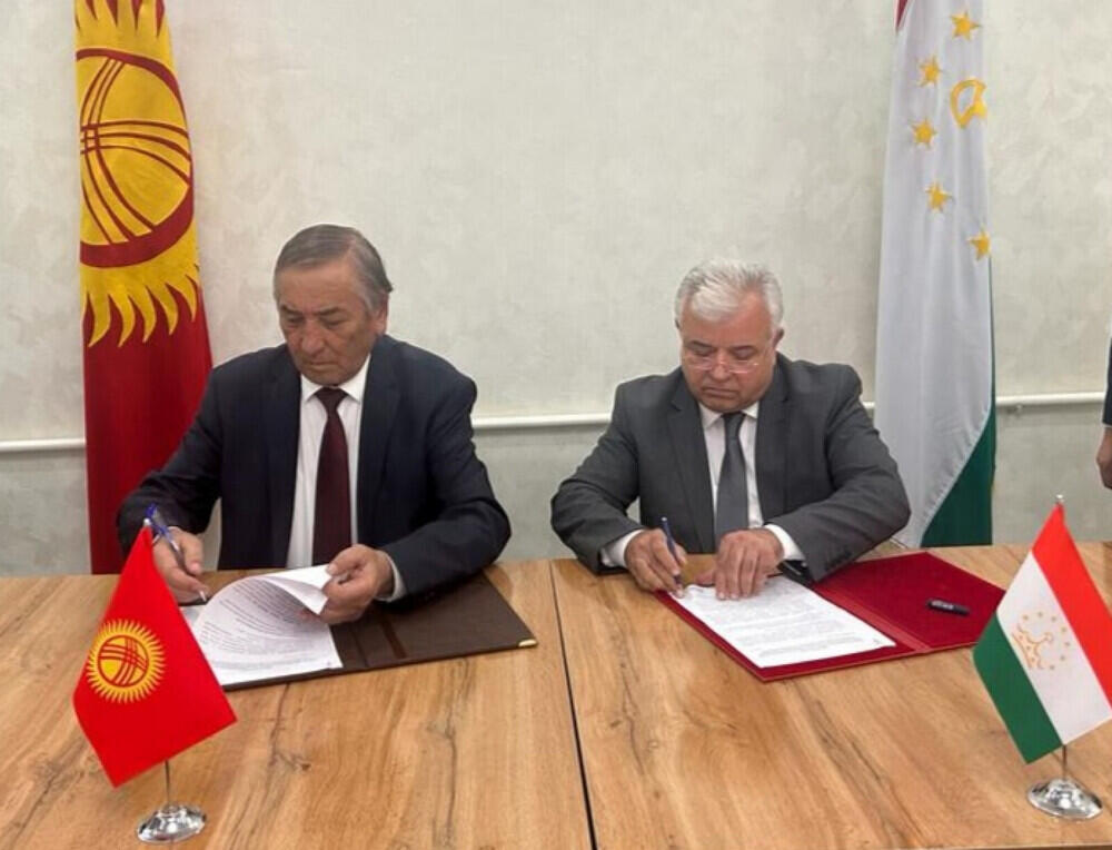 Кыргызстан и Таджикистан согласовали 43 км границы между странами 
