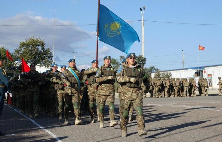 Казахстанские военнослужащие принимают участие в учениях ОДКБ