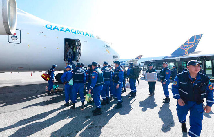 Қазақстандық құтқарушылар жасағы Ауғанстанға кетті