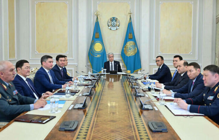 Kazakh Head of State Tokayev chairs Security Council meeting