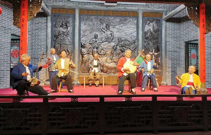 Выставочный центр достижений районного центра Вэйнянь