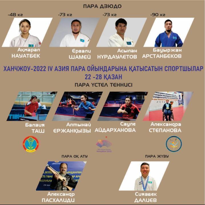 Азия пара ойындарына қатысатын елордалық спортшылар белгілі болды