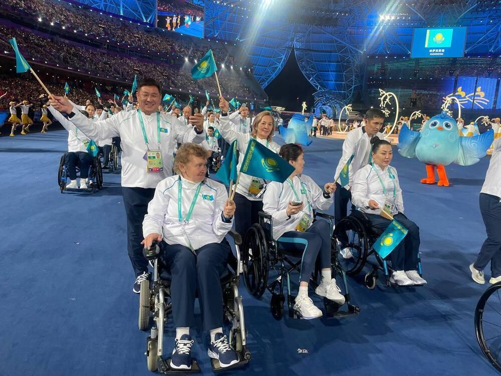 Казахстан принял участие в церемонии открытия IV Азиатских параигр в Ханчжоу