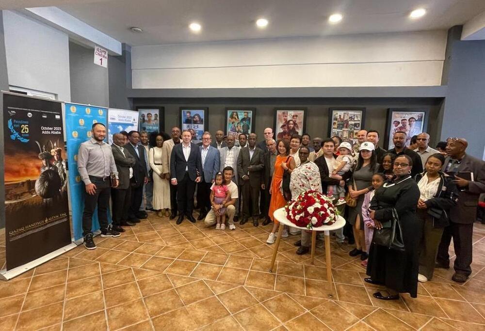 Screening of Kazakh cinema took place in the capital of the African Union