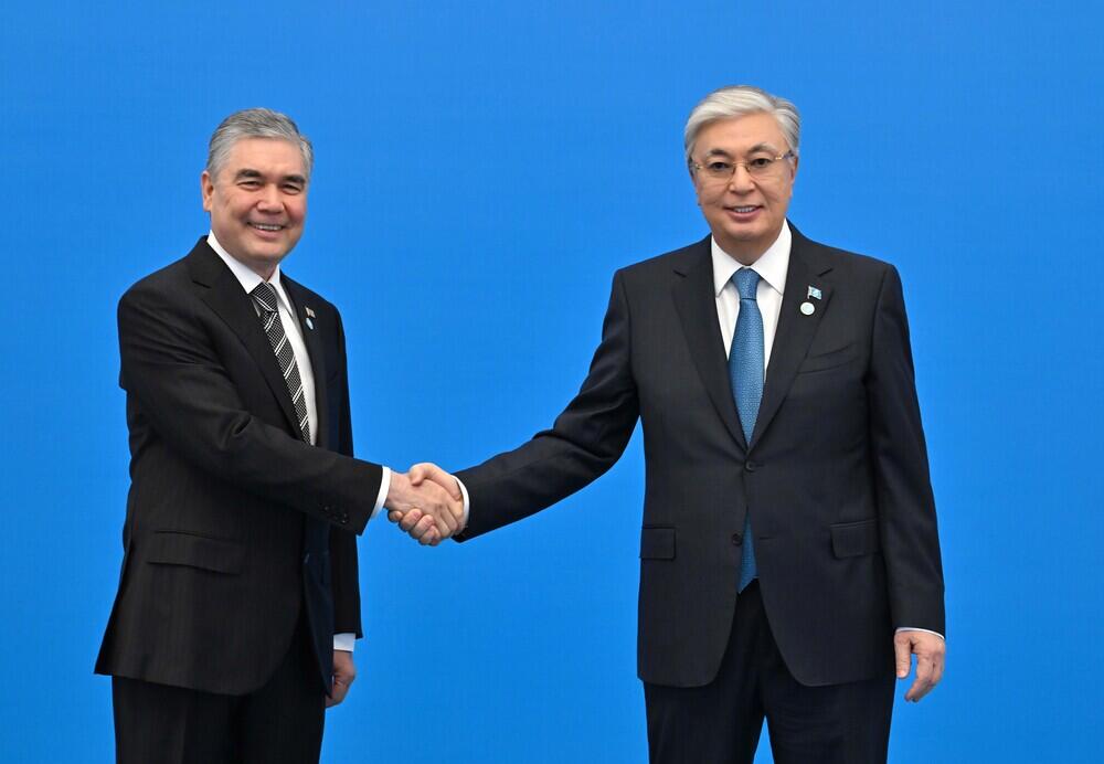 Проблем между Казахстаном и Туркменистаном нет - Токаев 