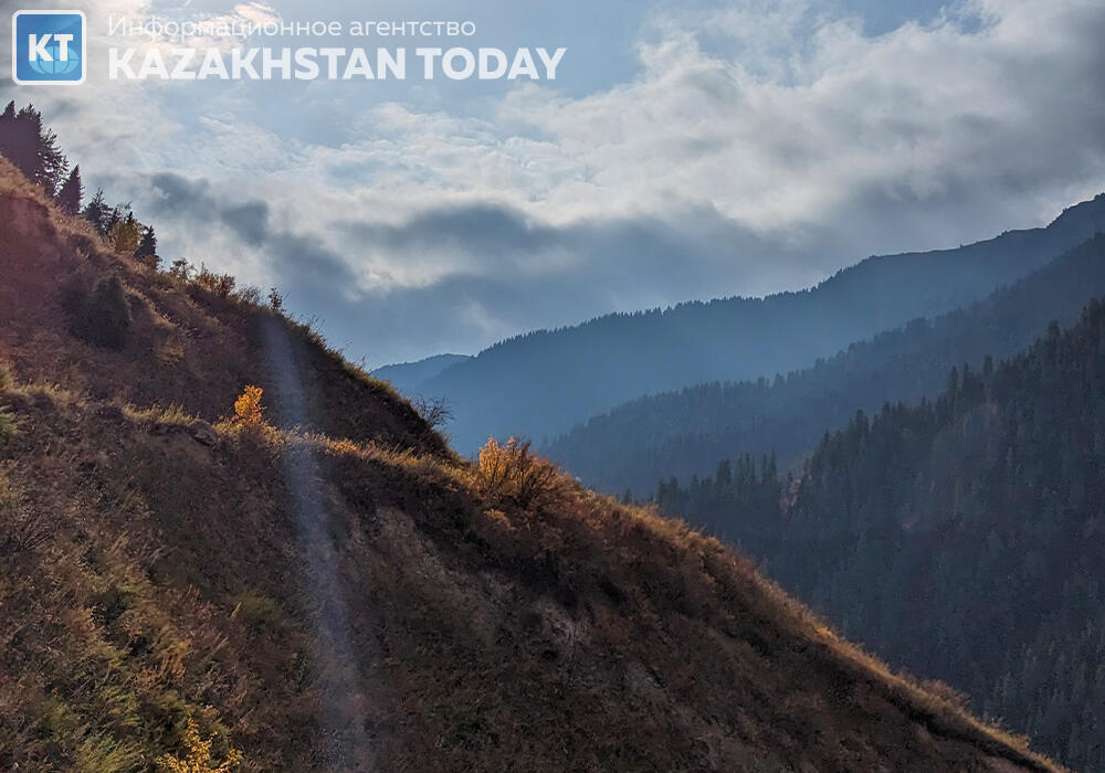 Краски осени в горах Алматы. Фото: Ирина Потапова