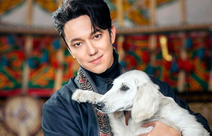 Tokayev presents Dimash Kudaibergen with Tazy puppy