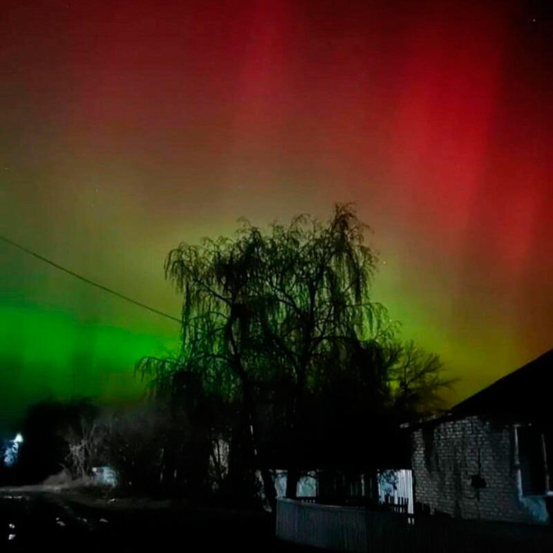 Northern Lights are seen tonight in Kazakhstan. Images | Instagram/@ilovekostanay