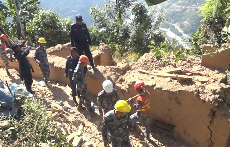 Earthquake relief operation underway in Nepal