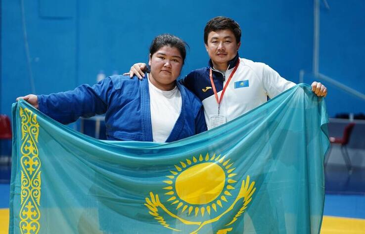 Казахстанка стала чемпионкой мира по самбо