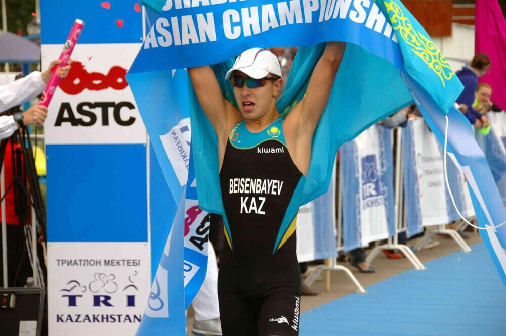 Kazakhstan secures two gold medals at Asian Triathlon Sprint Championshi