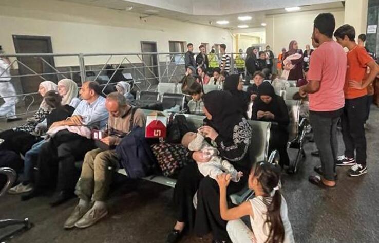 Dozens of Kazakhstani nationals evacuated from the Gaza Strip to Egypt