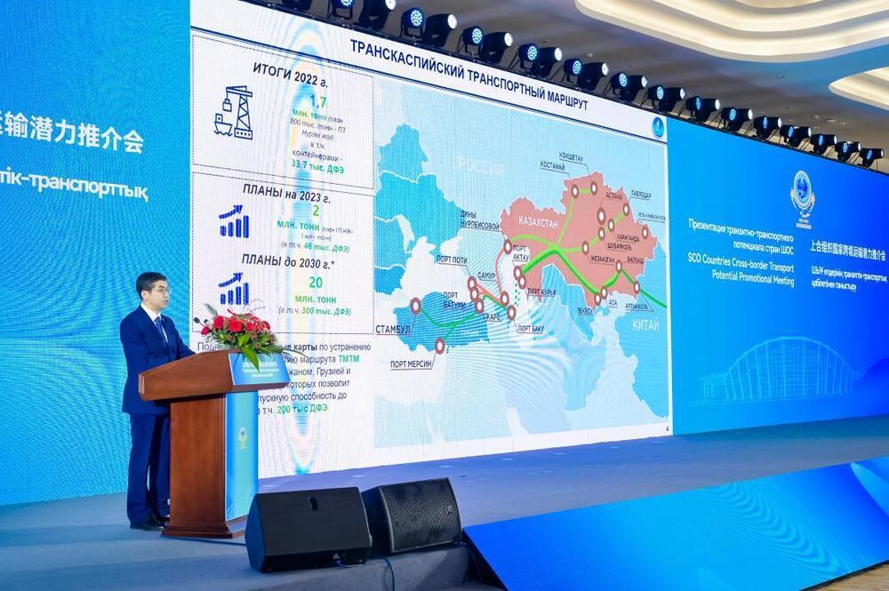 В китайском Циндао презентовали транзитно-транспортный потенциал Казахстана