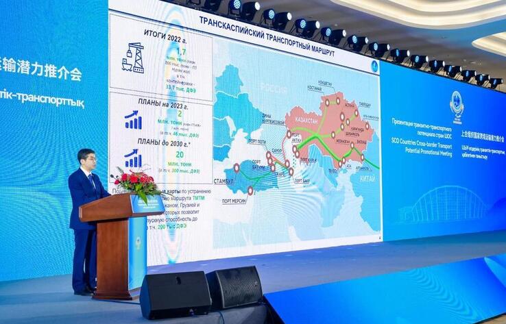В китайском Циндао презентовали транзитно-транспортный потенциал Казахстана