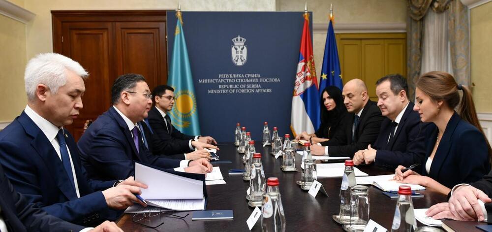 Kazakh Foreign Minister Paid Official Visit to Serbia
