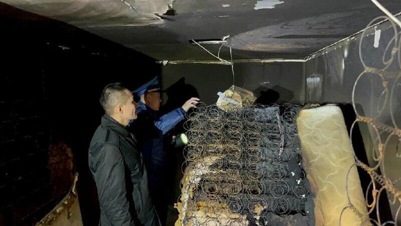 Спецкомиссия приступила к расследованию причин пожара в алматинском хостеле 