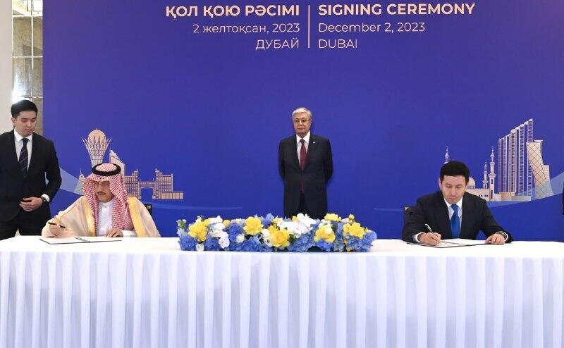Ряд важных соглашений подписали казахстанские чиновники и бизнесмены в Дубае 