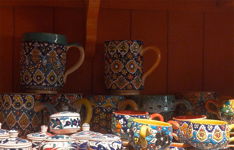 "Уголок Кашгара" - Наслаждение вкусом древности в атмосфере кофейни. Фото: информационная компания Урумчи