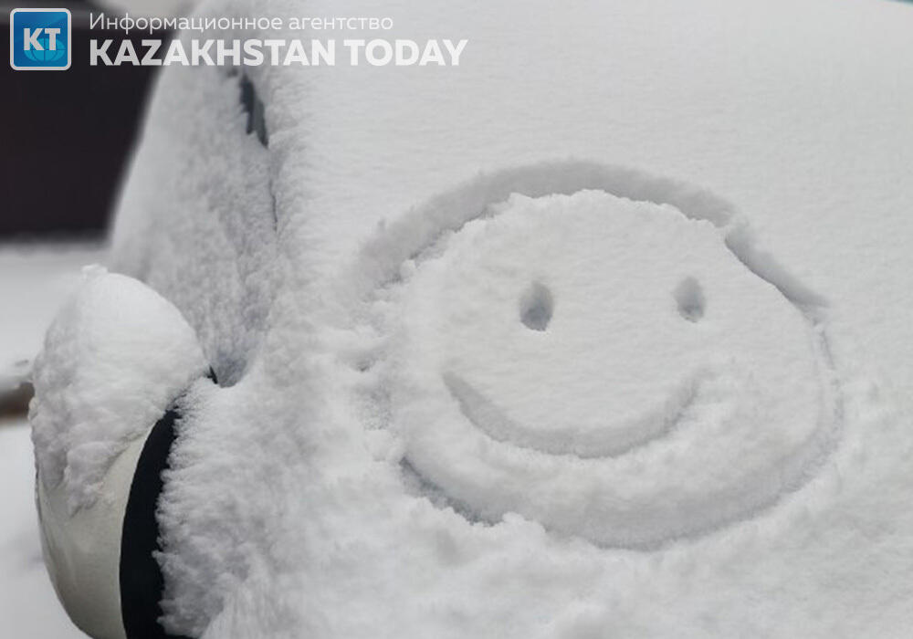 Алматыда алғашқы қар жауды