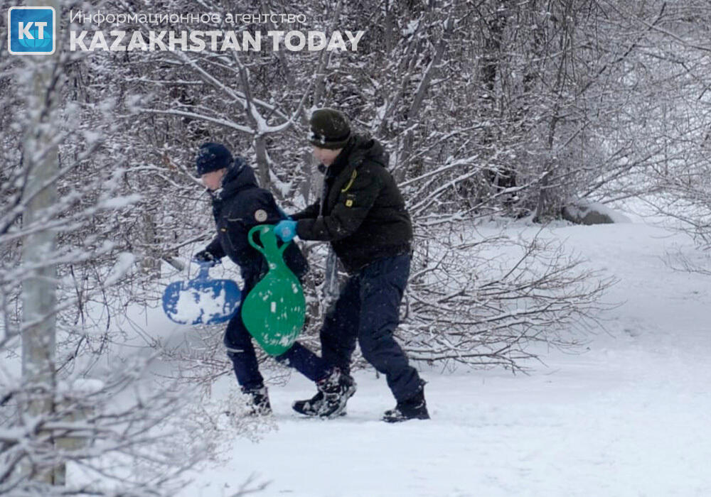 Алматыда алғашқы қар жауды