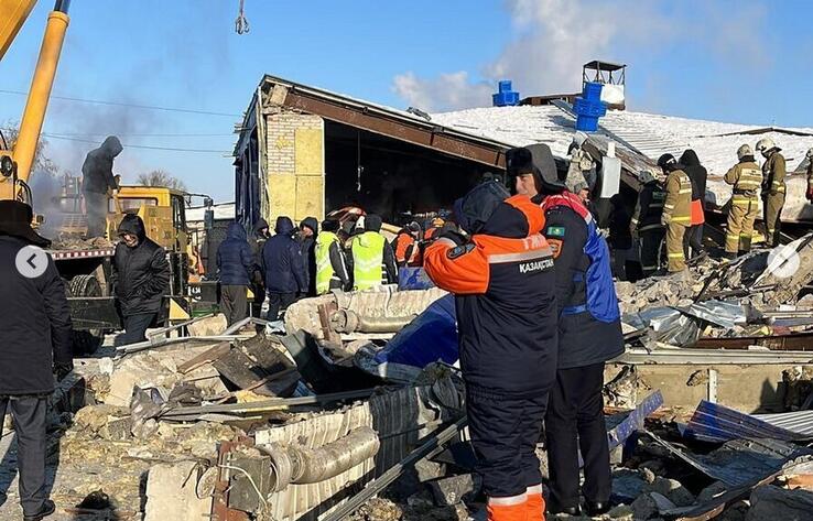 Взрыв в Костанае: спасатели обнаружили под завалами погибшего мужчину