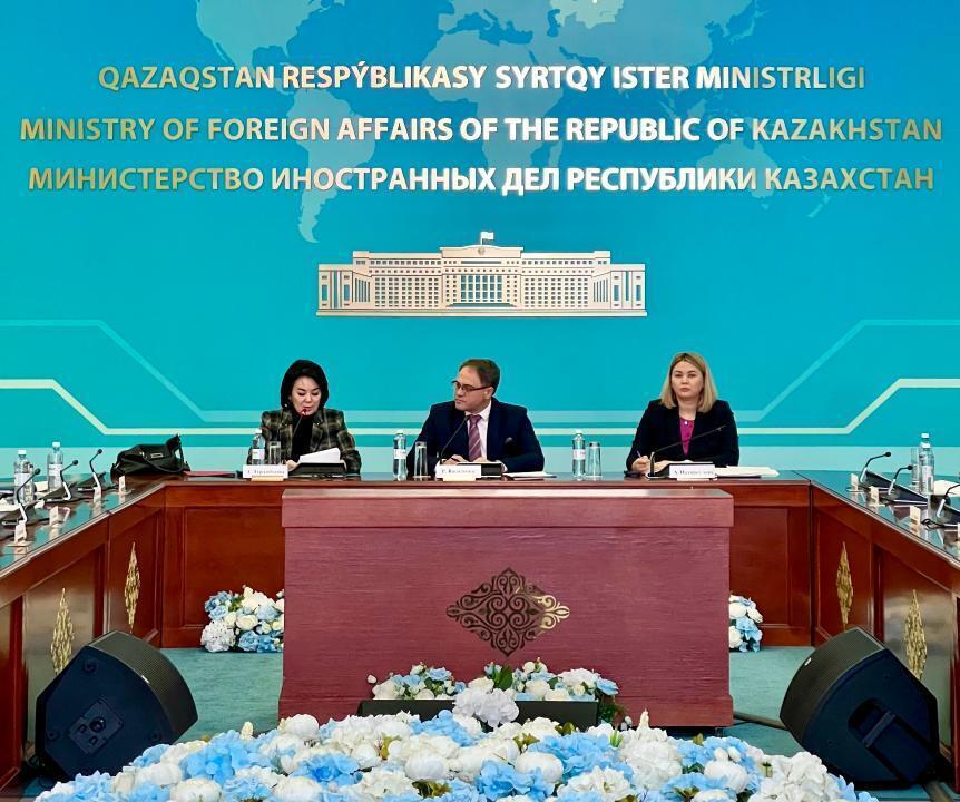 Issues Against Torture Discussed at the Ministry of Foreign Affairs of Kazakhstan