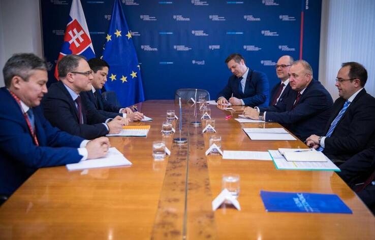 Prospects for Strengthening Kazakh-Slovak Cooperation Discussed in Bratislava