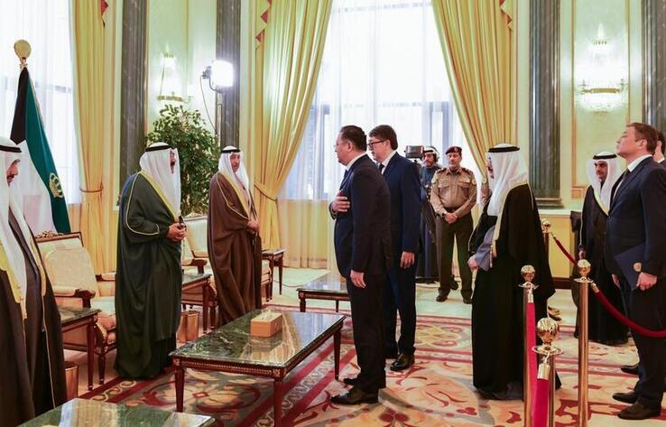 Kazakhstan Government Delegation Extends Condolences for the Passing of Kuwait's Emir