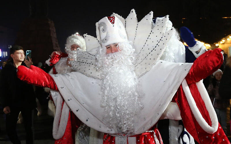 Santa Claus Parade in Almaty. Images | Akimat of Almaty / Kairat Konuspayev