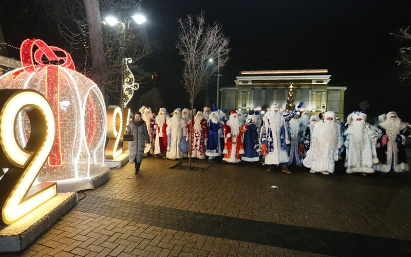 Santa Claus Parade in Almaty. Images | Akimat of Almaty / Kairat Konuspayev