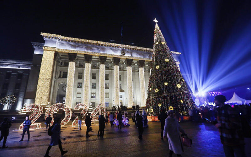 Santa Claus Parade in Almaty. Images | Akimat of Almaty / Kairat Konuspayev