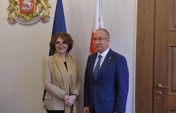 Issues of Cultural and Humanitarian Cooperation between Kazakhstan and Georgia were Discussed in the Parliament of Georgia