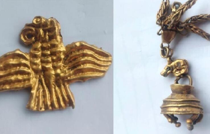 Ювелирные изделия Сакской эпохи изъяли у жителя Семея