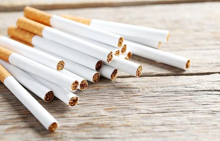 Вагон сигарет пытались незаконно ввезти в Казахстан из Кыргызстана