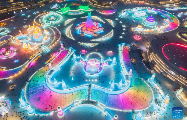 Harbin Ice-Snow World opens in NE China