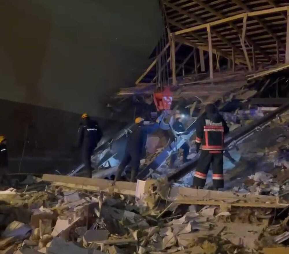 В результате взрыва газа в Уральске обрушилось здание кафе