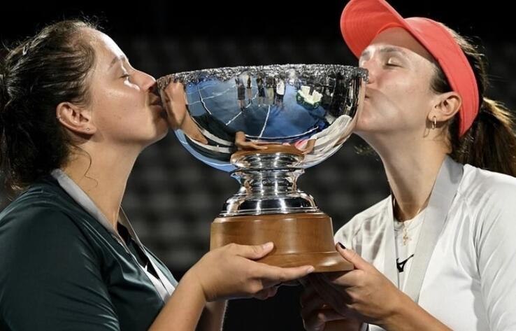 Danilina and Slovak Hruncakova win WTA 250 doubles title