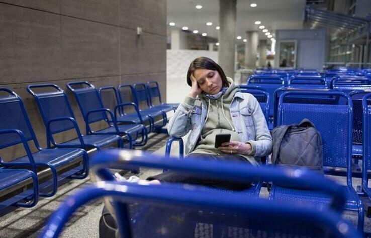Метеоусловия в аэропорту Астаны: 12 рейсов задержаны, один отменен 