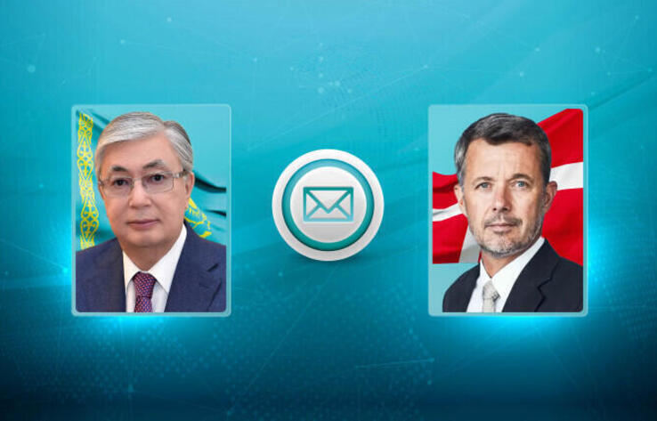 President Tokayev congratulates King Frederik X of Denmark